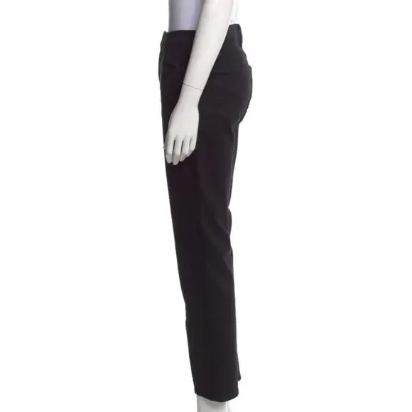 L’Agence Alexia High Rise Cropped Cigarette Jeans Black Noir 28 - Picture 6 of 11